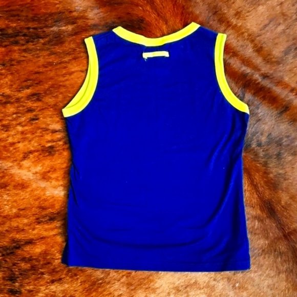 No Boundaries Junior Navy Graphic Tank T-shirt Size Medium NWOT - Picture 2 of 2